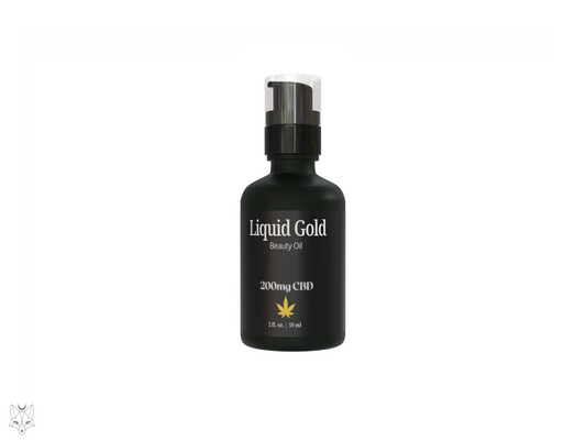 Liquid Gold CBD Beauty Oil- 200mg CBD - 2oz House of VXN Skincare House of VXN