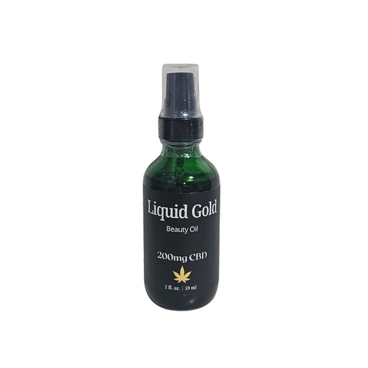 Liquid Gold - Remedy CBD Oil Treatment - 200mg CBD - 2oz House of VXN Skincare - Color Up Therapeutics
