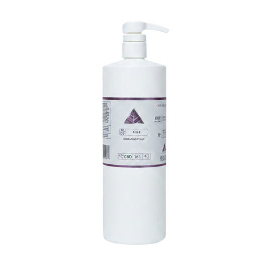 Color Up MIST Hydrating Tonic 16 oz professional backbar bottle on transparent background.