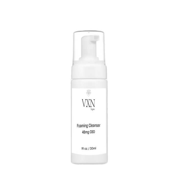 Foaming Cleanser Travel Size - 48mg CBD - 1oz VXN Lab