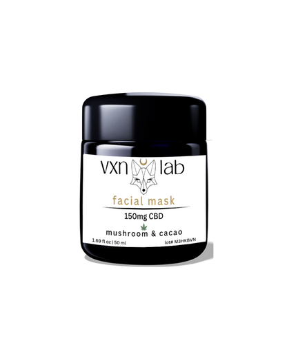 Mushroom + Cacao Skin Mask + CBD - VXN Wellness