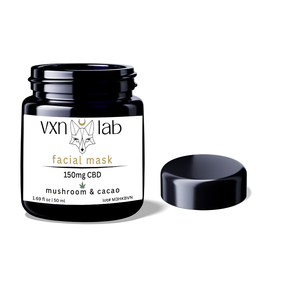 Mushroom + Cacao Skin Mask + CBD - VXN Wellness