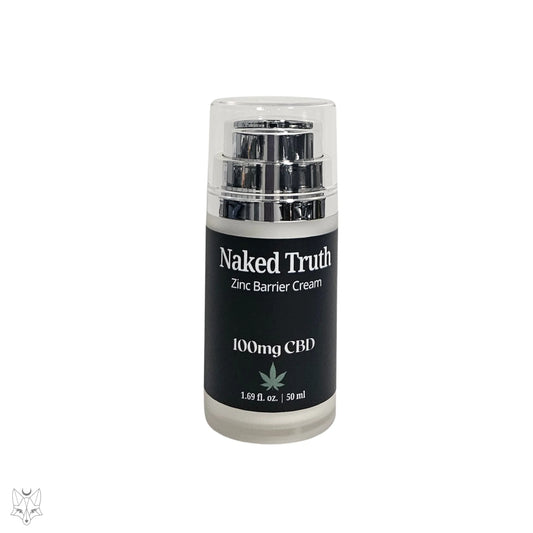 Naked Truth | Zinc Barrier CBD Cream | 100mg CBD House of VXN Skincare House of VXN formerly Color Up Therapeutics