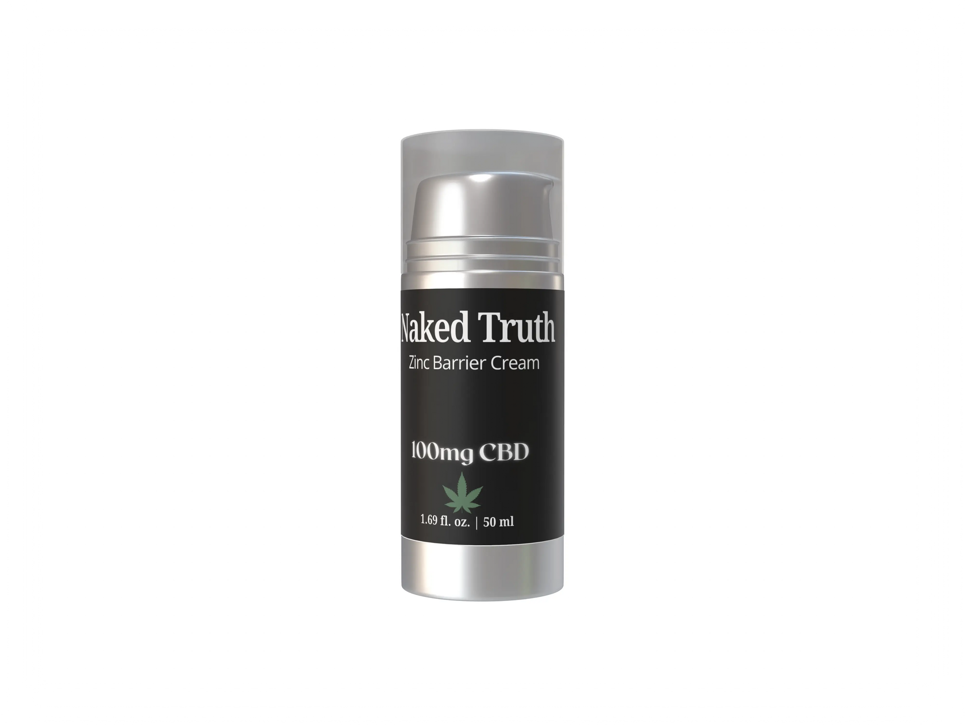 Naked Truth - Zinc Barrier Cream - 100mg CBD - 1.69oz House of VXN