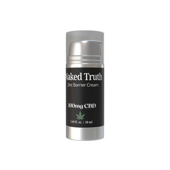 Naked Truth - Zinc Barrier Cream - 100mg CBD - 1.69oz House of VXN