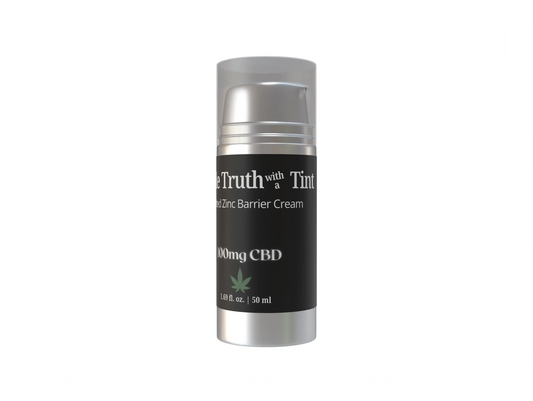 Nude Truth - Tinted Zinc Barrier Cream - 100mg CBD - 1.69oz House of VXN