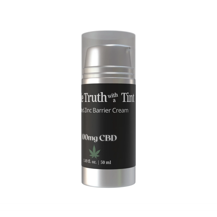Nude Truth - Tinted Zinc Barrier Cream - 100mg CBD - 1.69oz House of VXN