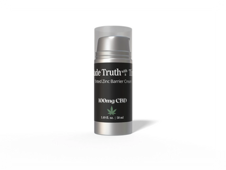 Nude Truth - Tinted Zinc Barrier Cream - 100mg CBD - 1.69oz House of VXN Skincare House of VXN