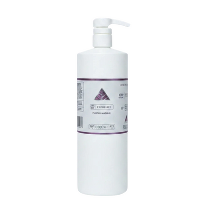 Color Up PUMPKIN Enzyme Masque, 16 oz professional backbar size, on a white background.