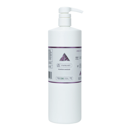 Color Up PUMPKIN Enzyme Masque, 32 oz professional backbar size, on a white background.