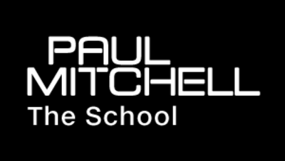 Paul Mitchell The School Denver logo on a black background
