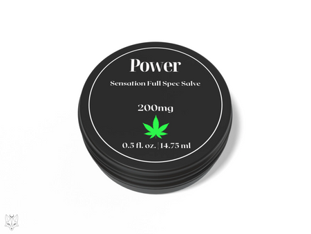 Power - Sensation Full Spec Salve - 200mg - 0.50oz. House of VXN bodycare House of VXN formerly Color Up Therapeutics