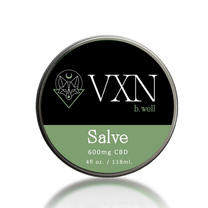 VXN wellness Pure CBD Salve - 600mg - 4oz House of VXN bodycare House of VXN formerly Color Up Therapeutics