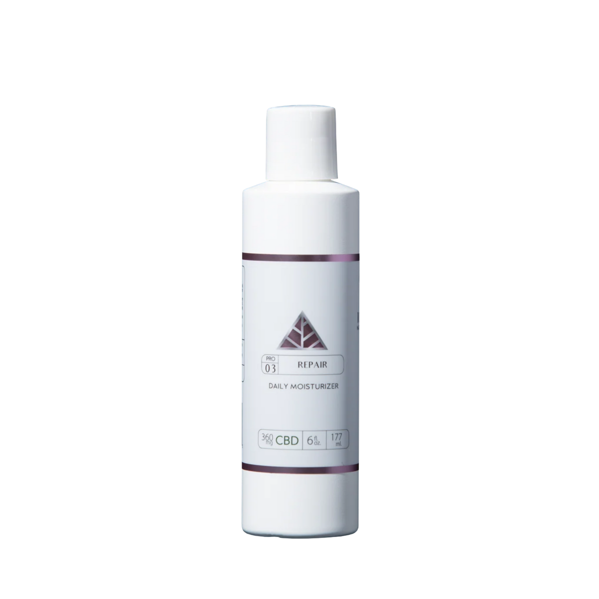 Color Up REPAIR Daily Moisturizer in 6 oz professional backbar size for spa facial treatments and esthetician use on transparent background.