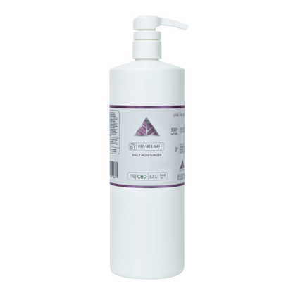 Color Up REPAIR Light Daily Moisturizer, 32 oz professional backbar size, on a transparent background.