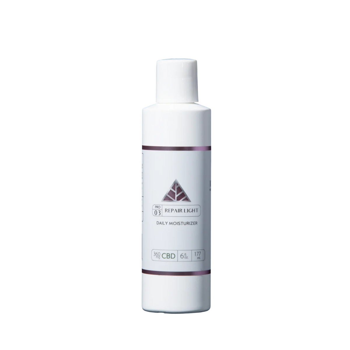 Color Up REPAIR Light Daily Moisturizer in 6 oz professional backbar size for spa facial treatments and esthetician use on transparent background.