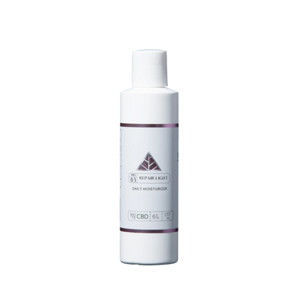 Color Up REPAIR Light Daily Moisturizer in 6 oz professional backbar size for spa facial treatments and esthetician use on transparent background.