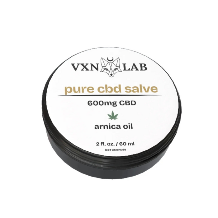 Pure CBD Salve - 600mg - 2oz House of VXN bodycare House of VXN formerly Color Up Therapeutics
