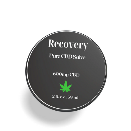 Recovery - Pure CBD Salve - 600mg - 2oz House of VXN bodycare House of VXN formerly Color Up Therapeutics