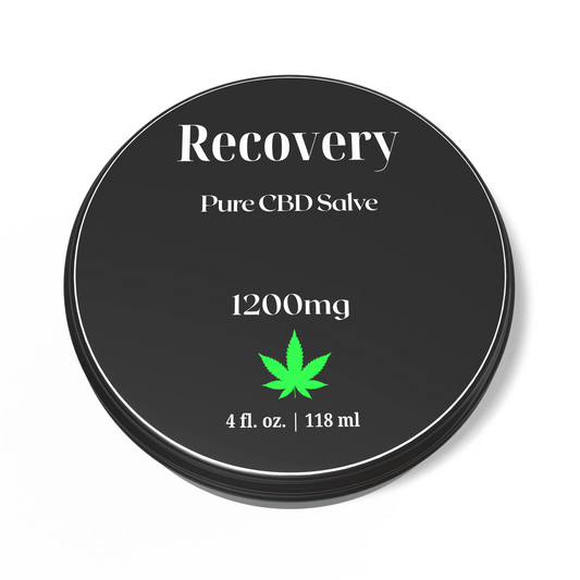 4oz recovery pure cbd salve 1200mg cbd house of vxn formerly color up therapeutics