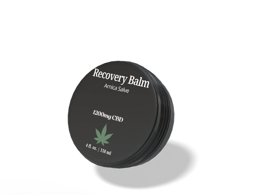 Recovery Balm - Arnica Salve - 1200mg CBD - 4oz House of VXN bodycare House of VXN