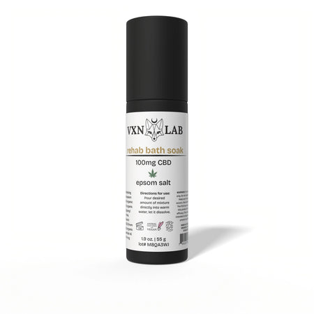 Rehab Reset- Bath Soak - 100mg - 2oz VXN Lab bodycare House of VXN formerly Color Up Therapeutics