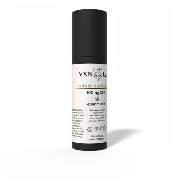 Rehab Reset- Bath Soak - 100mg - 2oz VXN Lab bodycare House of VXN formerly Color Up Therapeutics