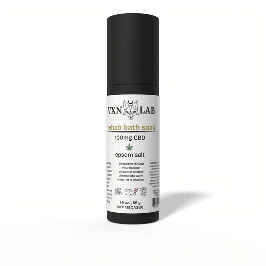 Rehab Reset- Bath Soak - 100mg - 2oz VXN Lab bodycare House of VXN formerly Color Up Therapeutics