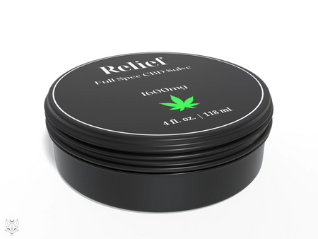 Relief - Full Spec Salve - 1600mg - 4oz House of VXN bodycare House of VXN formerly Color Up Therapeutics