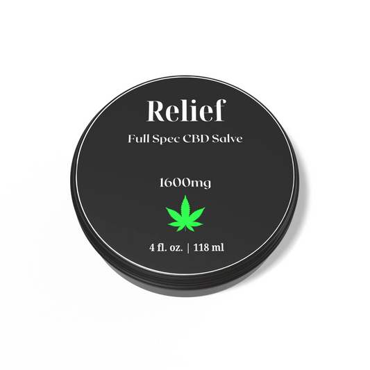 Relief - Full Spec Salve - 1600mg - 4oz House of VXN bodycare House of VXN formerly Color Up Therapeutics