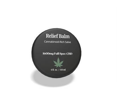 Relief Balm - Cannabinoid-Rich Salve - 1600mg Full Spectrum CBD - 4oz House of VXN bodycare House of VXN