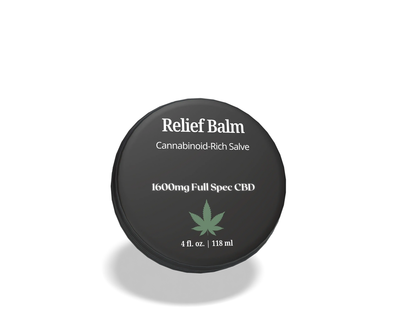 Relief Balm - Cannabinoid-Rich Salve - 1600mg Full Spectrum CBD - 4oz House of VXN bodycare House of VXN