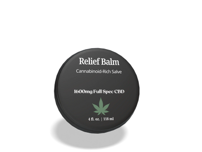 Relief Balm - Cannabinoid-Rich Salve - 1600mg Full Spectrum CBD - 4oz House of VXN bodycare House of VXN