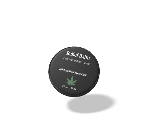Relief Balm - Cannabinoid-Rich Salve - 800mg Full Spectrum CBD - 2oz House of VXN bodycare House of VXN