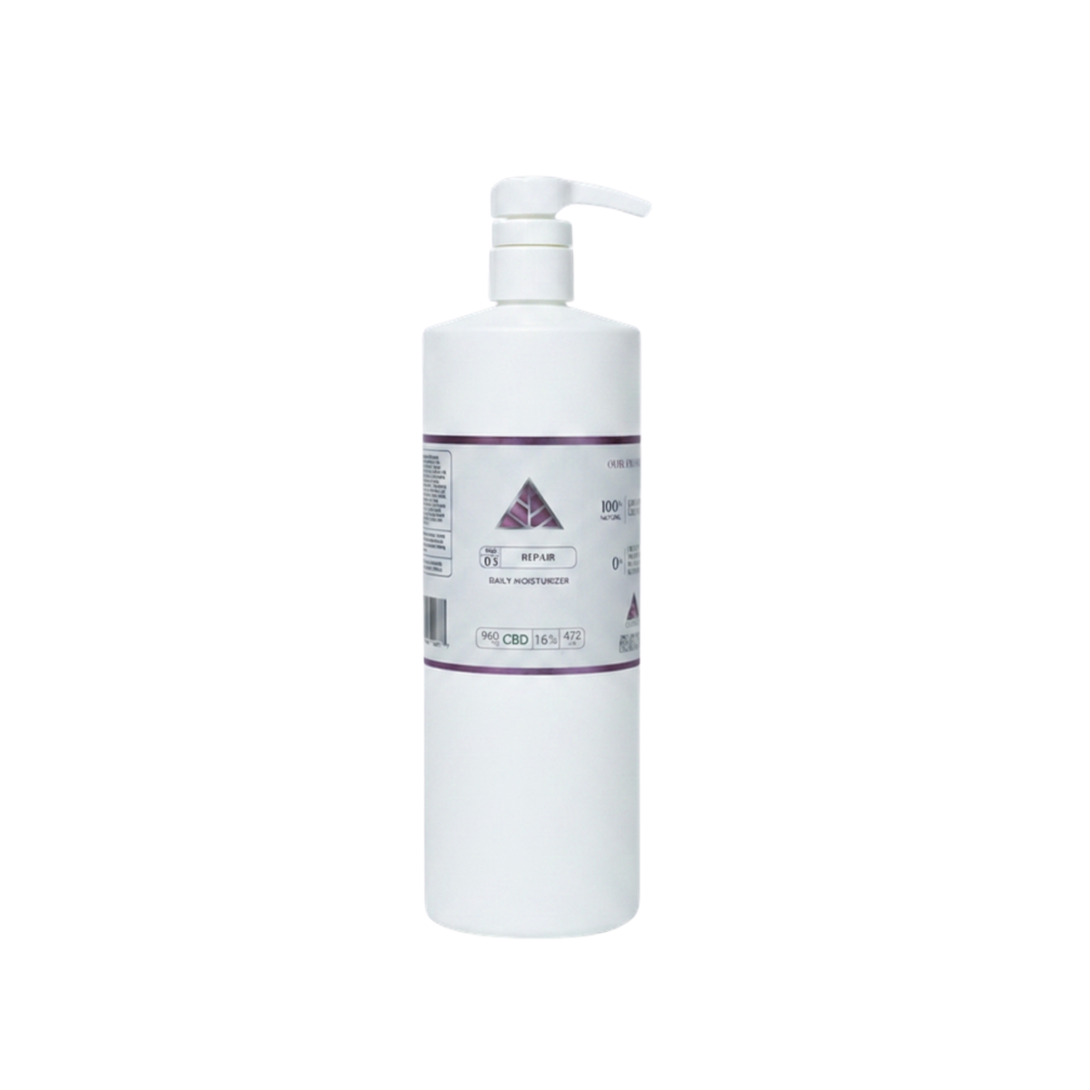 Color Up REPAIR Daily Moisturizer, 16 oz professional backbar size, on a transparent background.