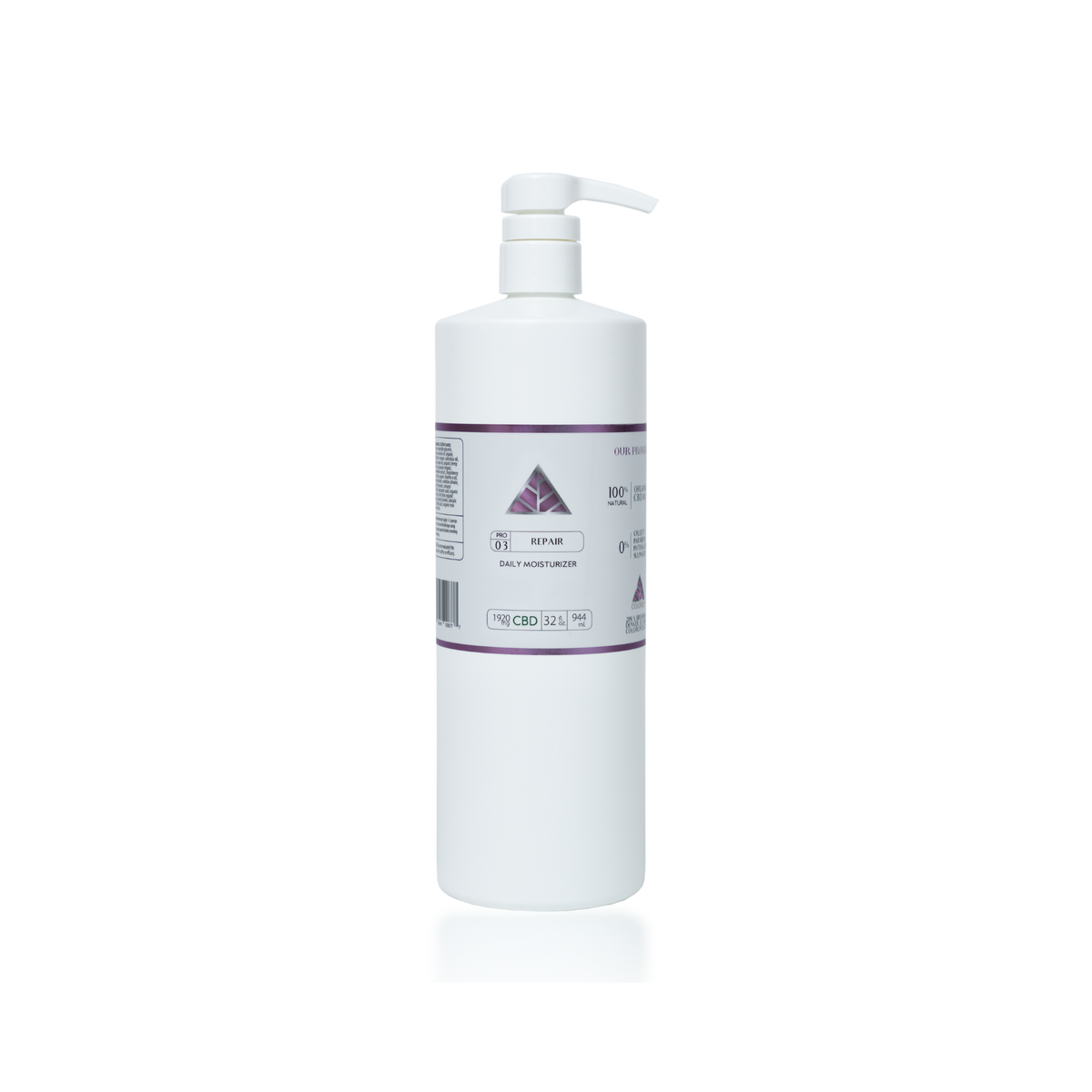 Color Up REPAIR Daily Moisturizer, 32 oz professional backbar size, on a transparent background.