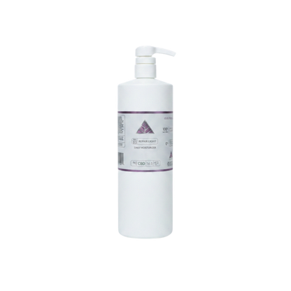 Color Up REPAIR Light Daily Moisturizer, 16 oz professional backbar size, on a transparent background.