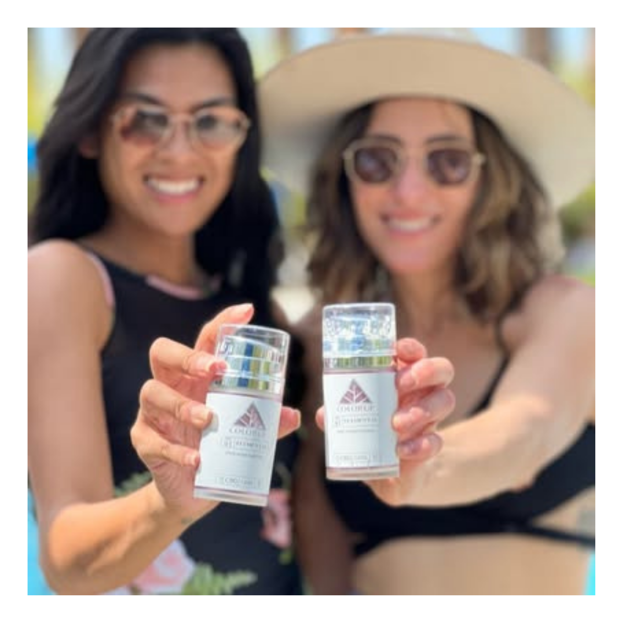 Skincare professionals featuring Color Up Elemental Zinc Moisturizer, demonstrating esthetician-recommended skincare and professional clean beauty products.