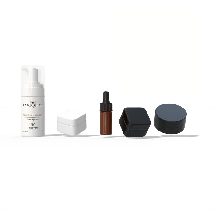 Skincare Travel Kit - 5 CBD Infused Products - VXN LAB VXN Lab Skincare House of VXN formerly Color Up Therapeutics