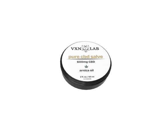 Body CBD Salve - 600mg Pure CBD - 2oz - Previous Packaging VXN Lab bodycare House of VXN