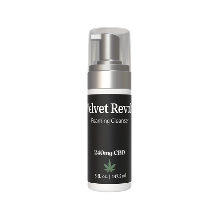 Velvet Revolt - CBD Foaming Cleanser - 240mg - 5oz House of VXN Skincare House of VXN formerly Color Up Therapeutics