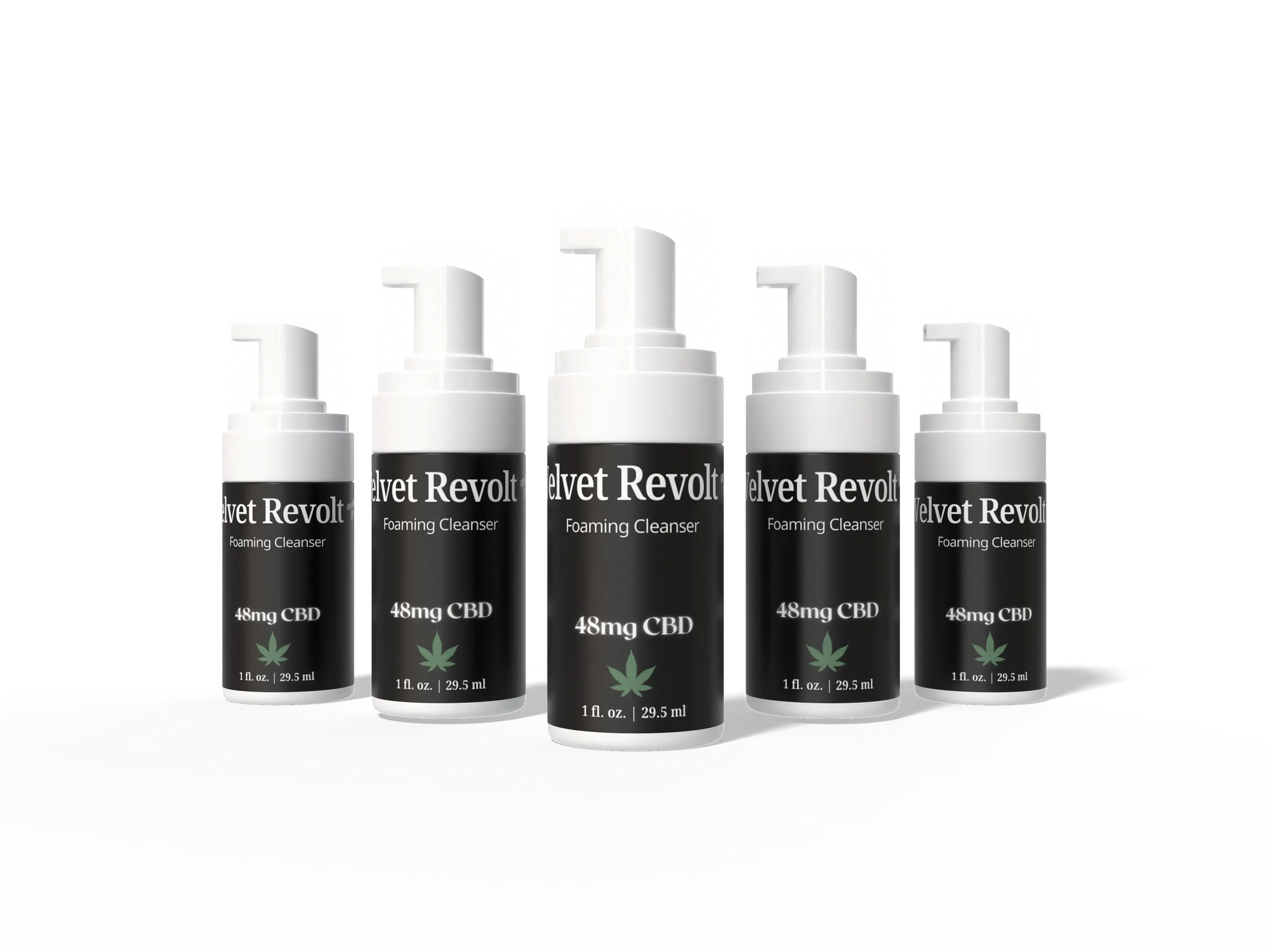 Velvet Revolt "On The Go" Foaming Cleanser - 48mg CBD - 1oz House of VXN Skincare House of VXN