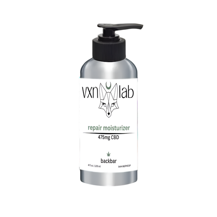 Repair Rally - Restorative Moisturizer - 475mg CBD - 6oz - Backbar House of VXN