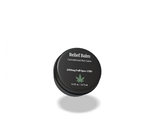 Relief Balm - Cannabinoid-Rich Salve - 200mg Full Spectrum CBD - 0.5oz House of VXN bodycare House of VXN