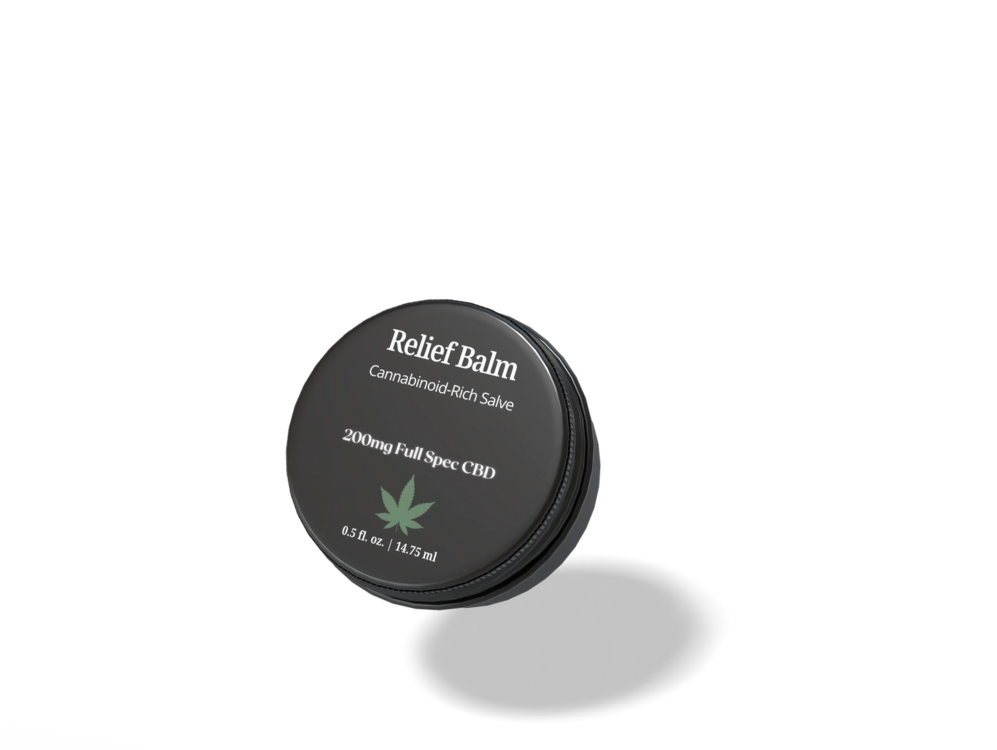 Relief Balm - Cannabinoid-Rich Salve - 200mg Full Spectrum CBD - 0.5oz House of VXN bodycare House of VXN