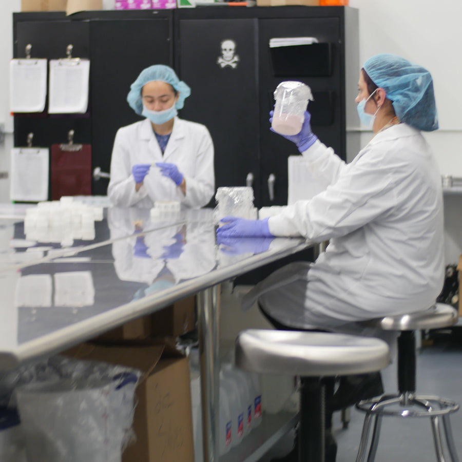 Color Up laboratory team at work