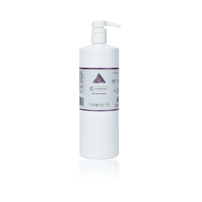 Color Up EXFOLIATE Enzyme Masque, 32 oz professional backbar size, on a transparent background.