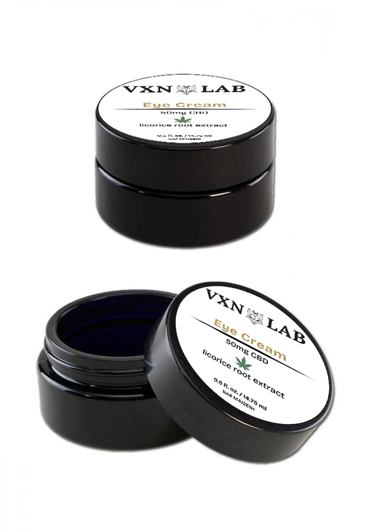 Peptide Eye Cream - 50mg Pure CBD - 0.5oz (PRO) - VXN LAB PRO CBD (Color Up)