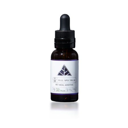 Pet Meal Additive - Full Spectrum CBD Oil -   Color Up  