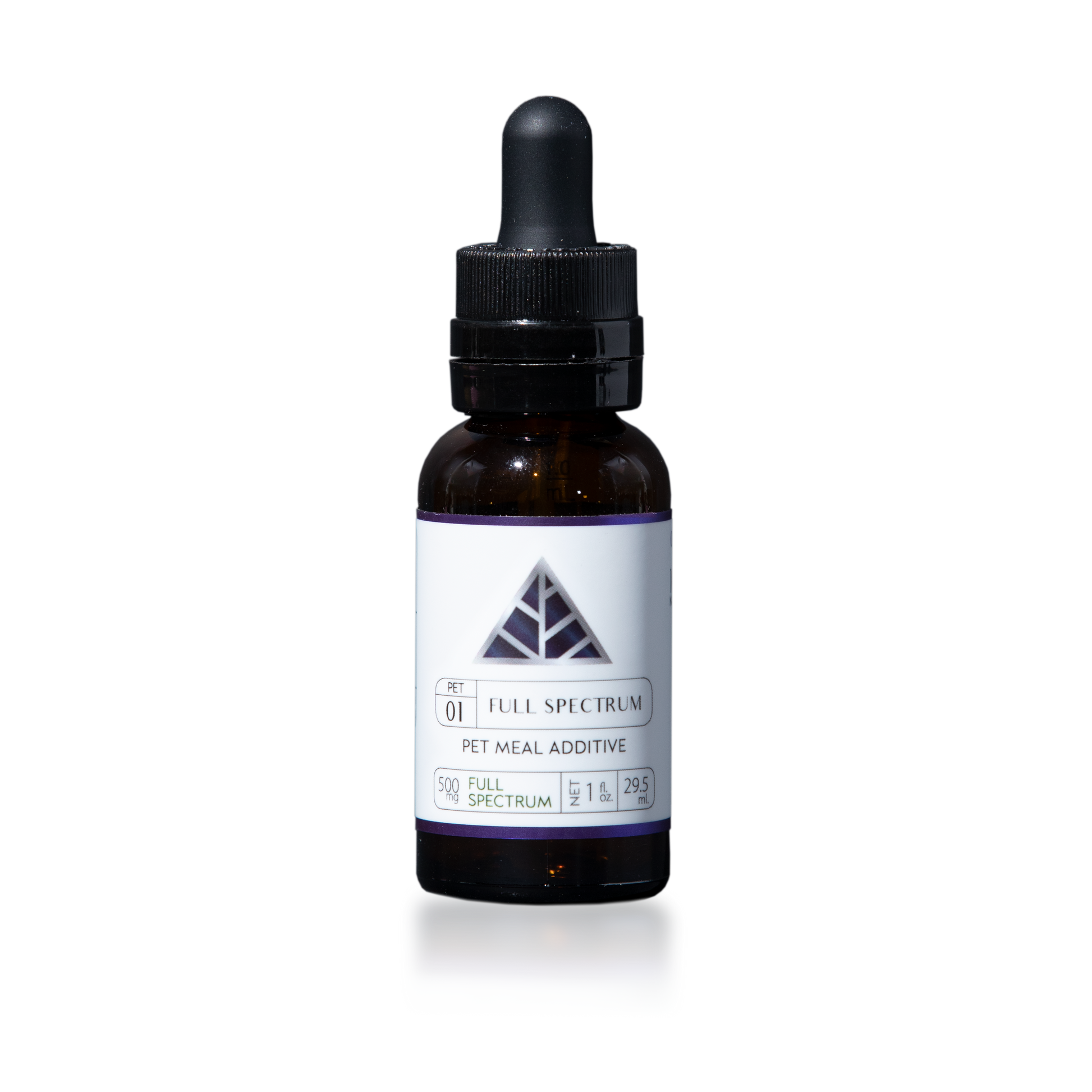 Pet Meal Additive - Full Spectrum CBD Oil -   Color Up  